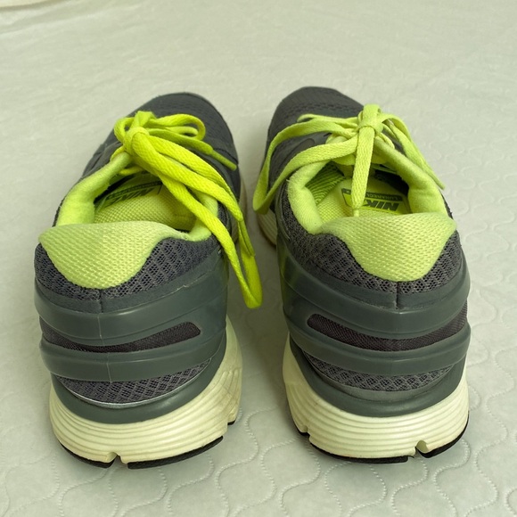 Nike Lunar Eclipse 2 gray and yellow running sneakers - Picture 5 of 9